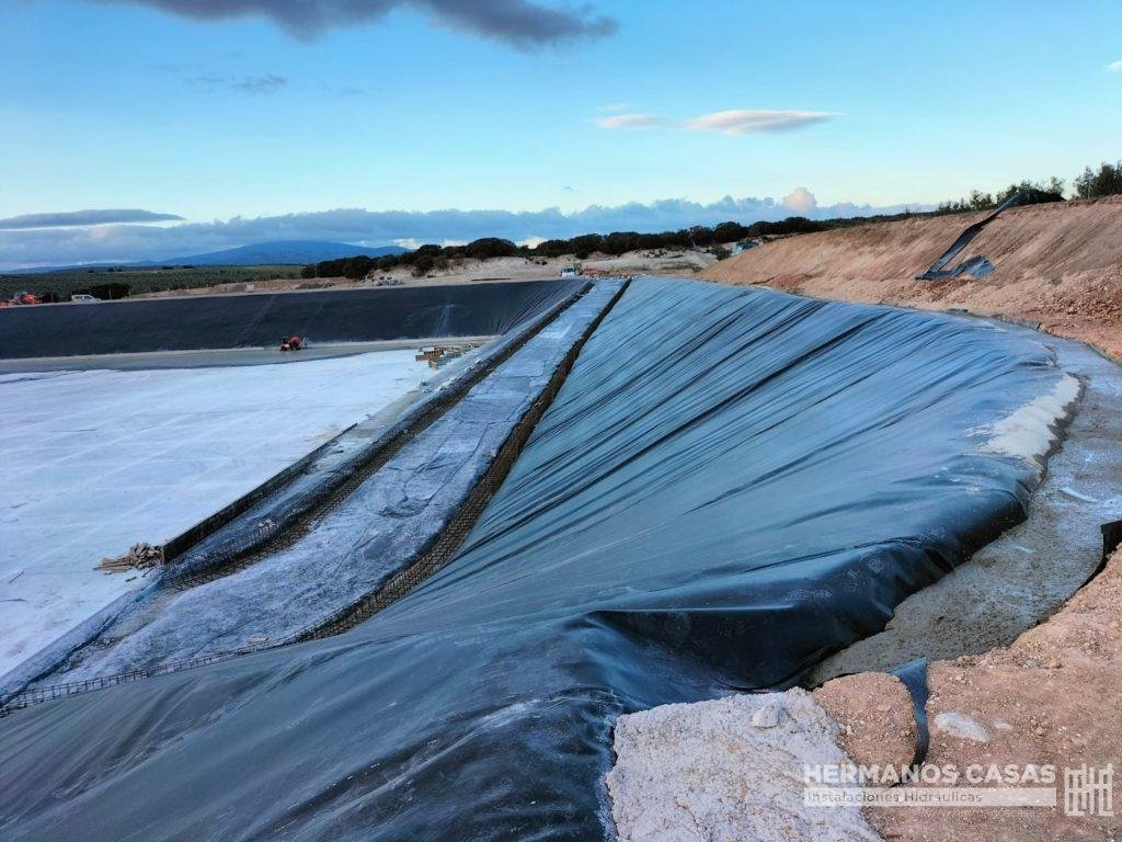 Impermeabilización de embalse